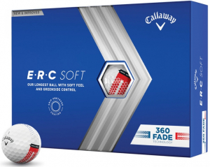 Callaway ERC Soft 360 Fade míčky (12ks) bílé